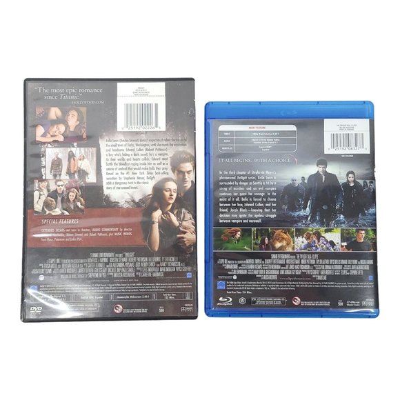 The Twilight Saga Twilight Eclipse Movies Lot Of 2 DVD Blu-Ray - Picture 2 of 11